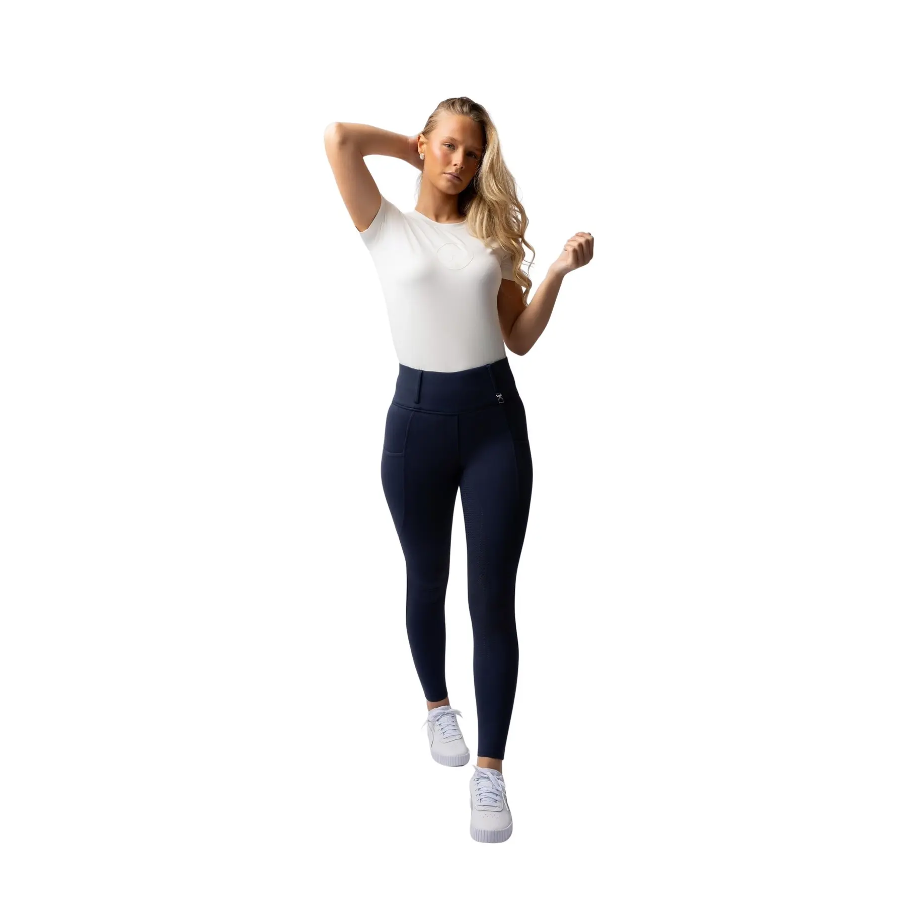 Reitleggings full grip Damen Horze Mira