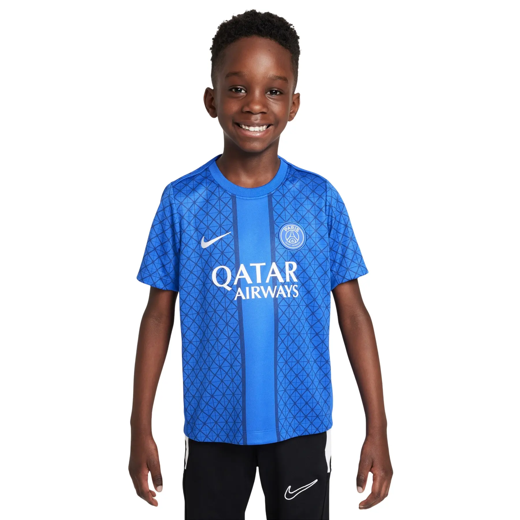 PSG Pre-Match Kids' Shirt Academy Pro LKNK 2025/26 | Foot-Store