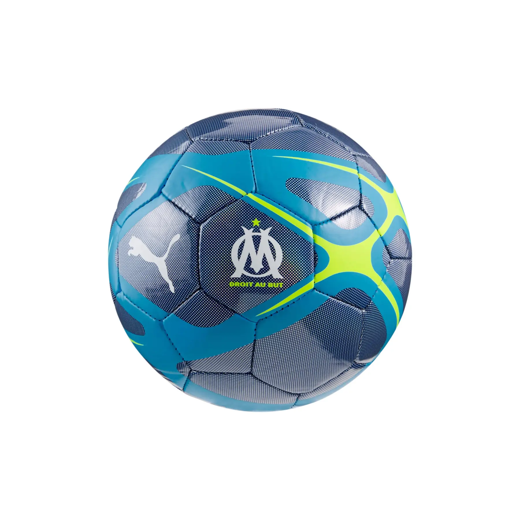 Produit Licencié Marseillais Ballon Football OM Olympique De Marseille - Taille 5 Officiel - Collection OM - PVC Collection Officielle OM Produit Licencié Marseillais Ballon Football OM Olympique De Marseille - Taille 5 Officiel - Collection OM - PVC Collection Officielle OM