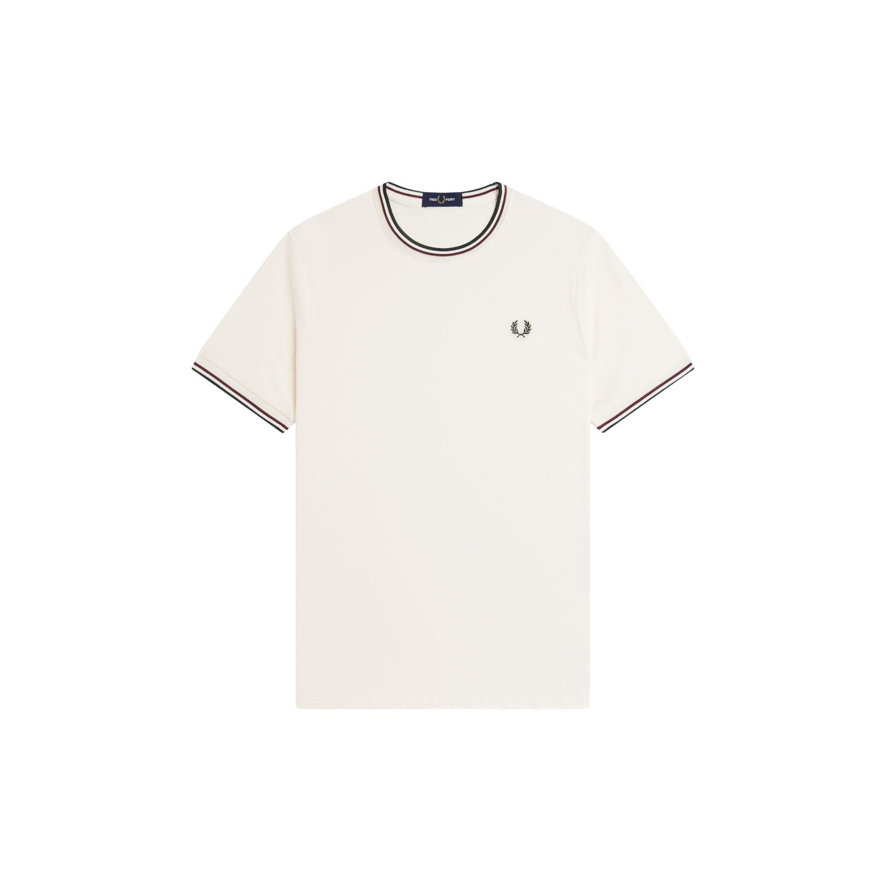 5063460155333 - T-Shirt mit Doppelstreifen Fred Perry