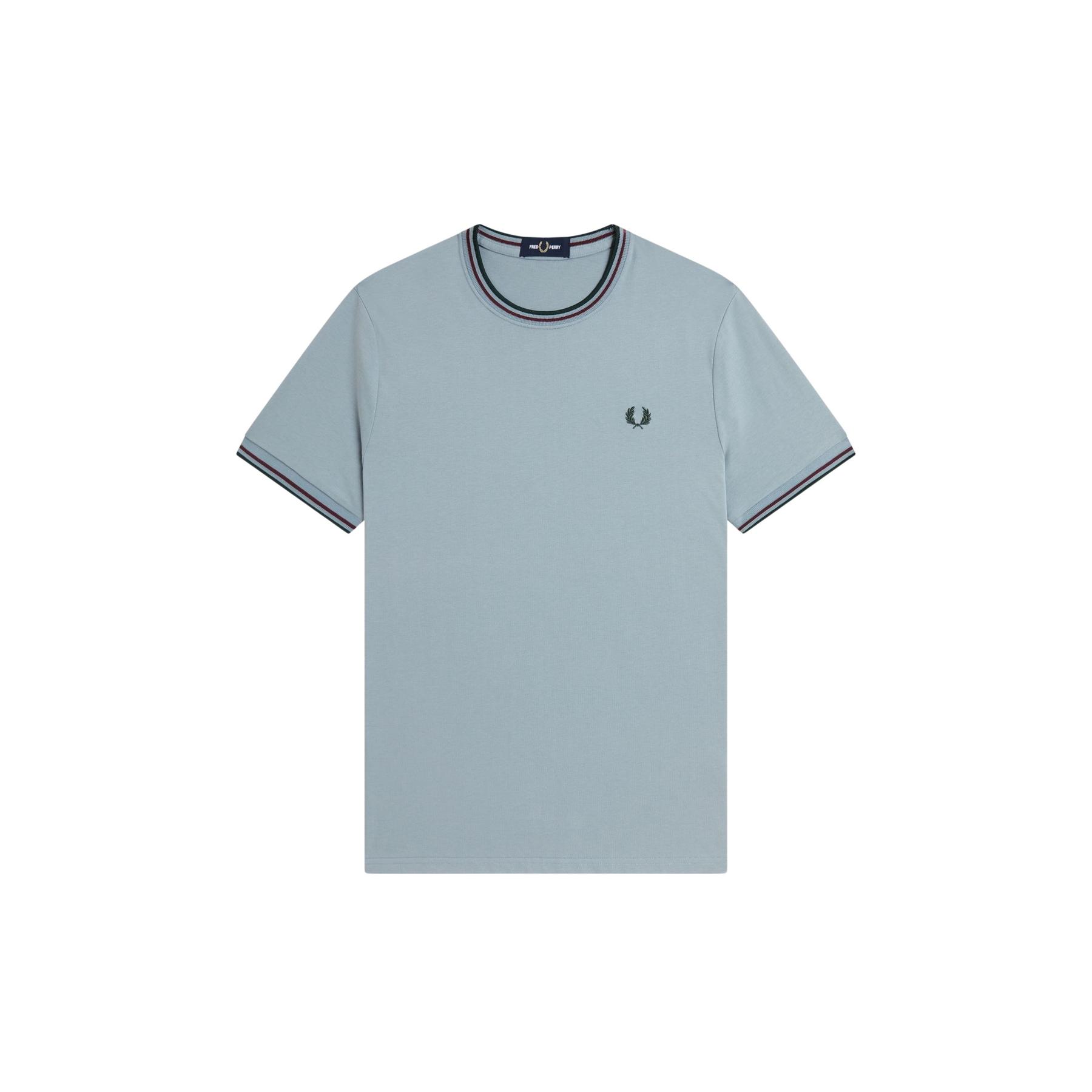 5063460155906 - T-Shirt mit Doppelstreifen Fred Perry