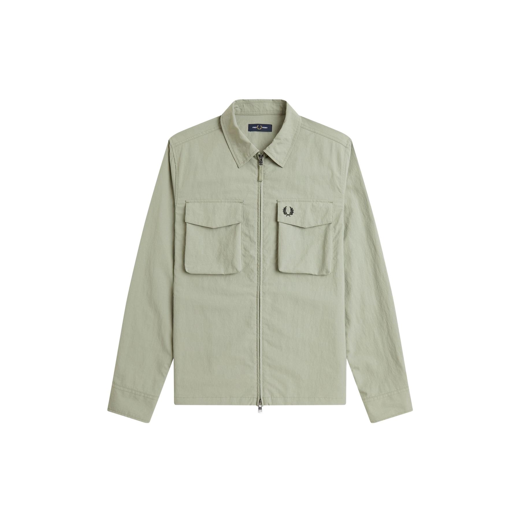 5063460160580 - Taschenhemd aus Ripstop Fred Perry