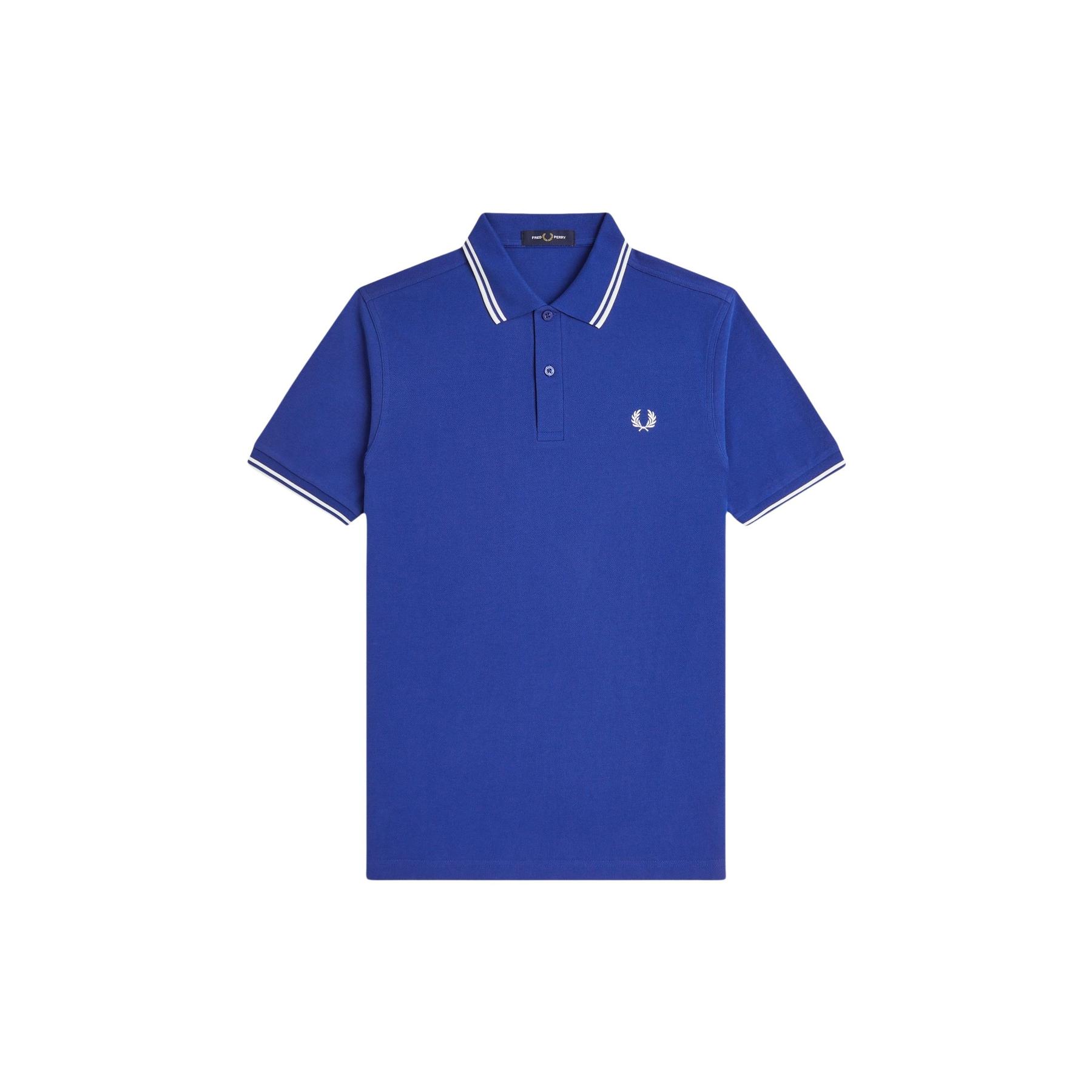 5063460139067 - Polo mit Doppelbande Fred Perry
