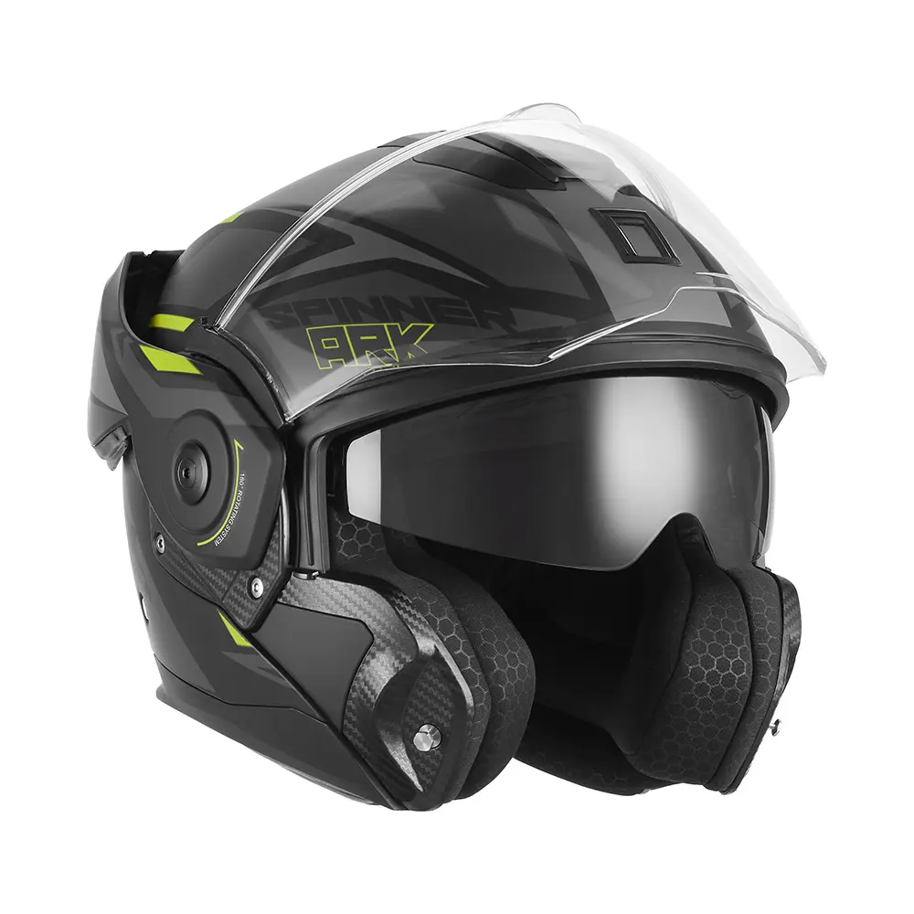 Wendbarer Motorradhelm Nox Premium Spinner