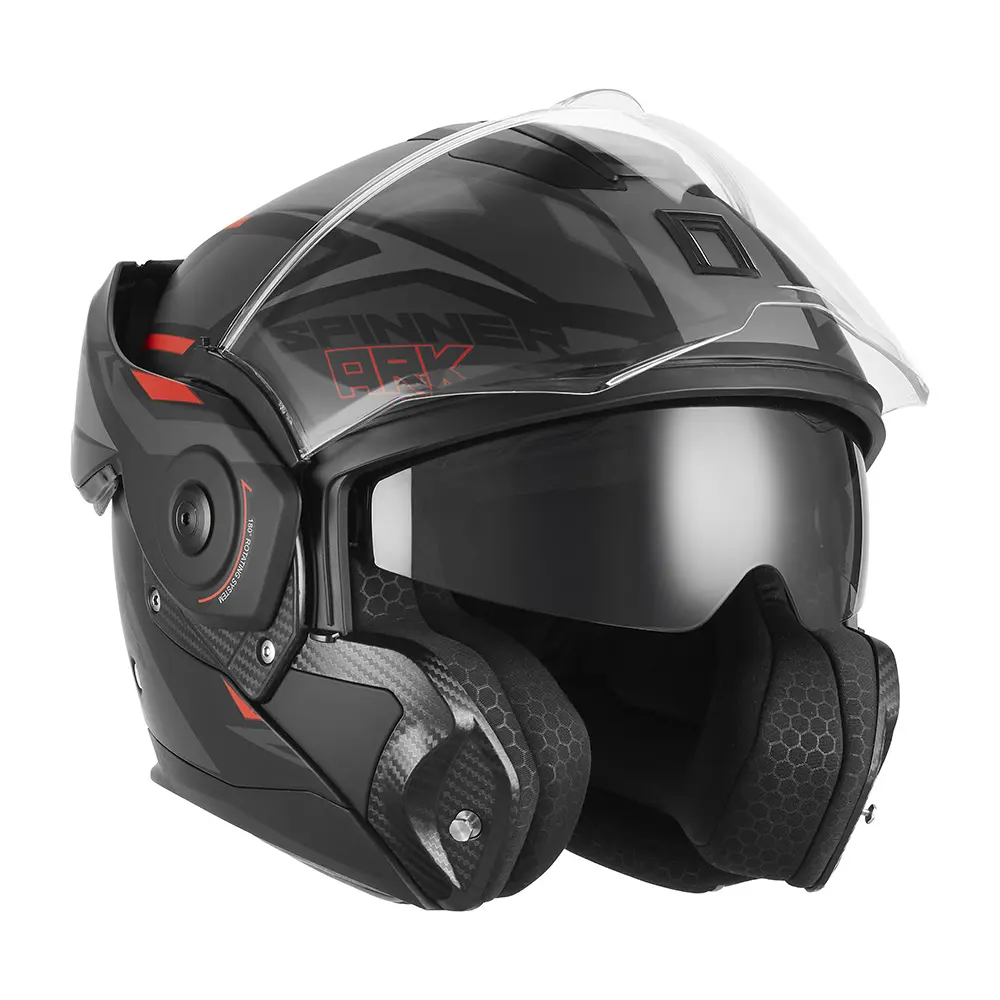 Wendbarer Motorradhelm Nox Premium Spinner