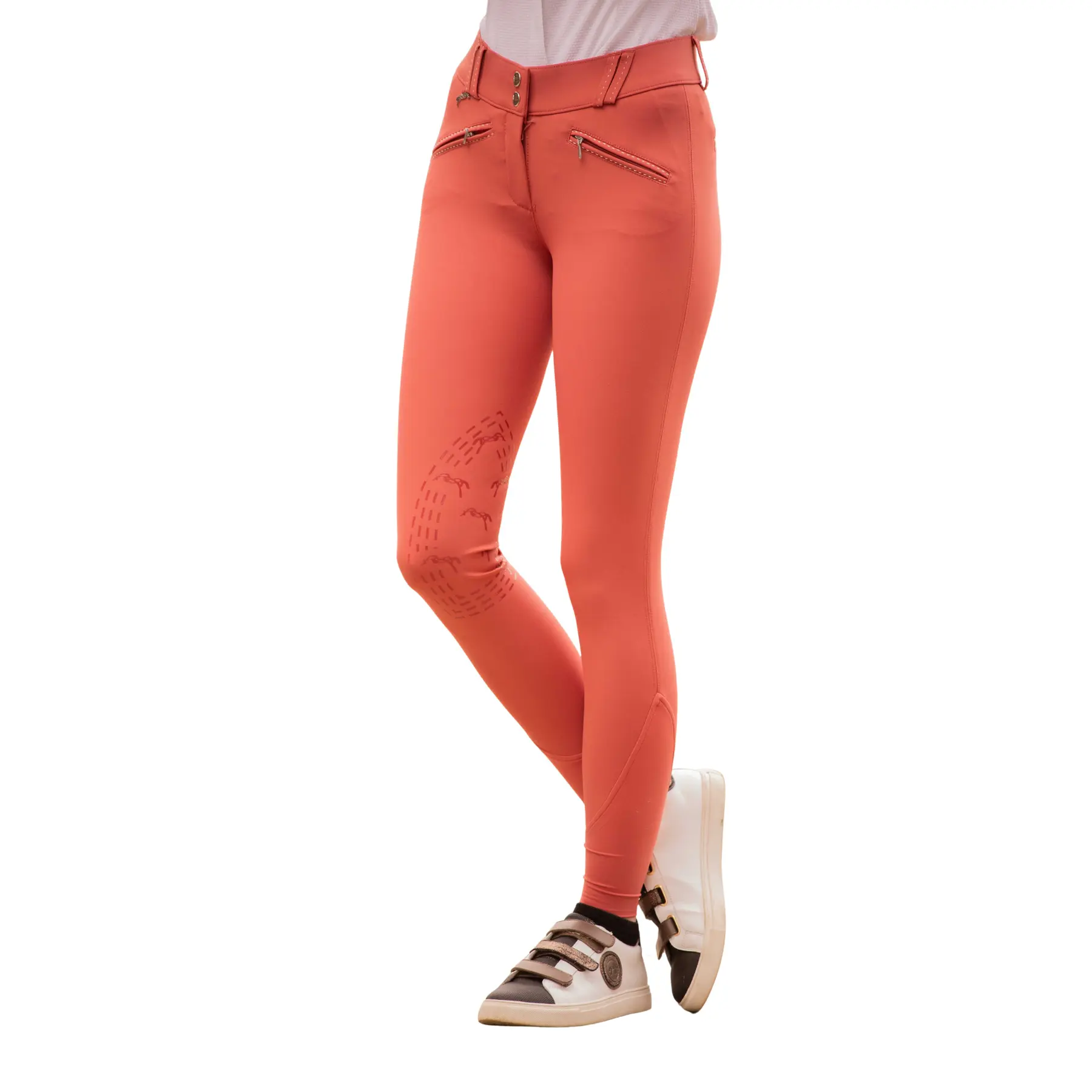 Reithose mid grip Damen Pénélope Rocky