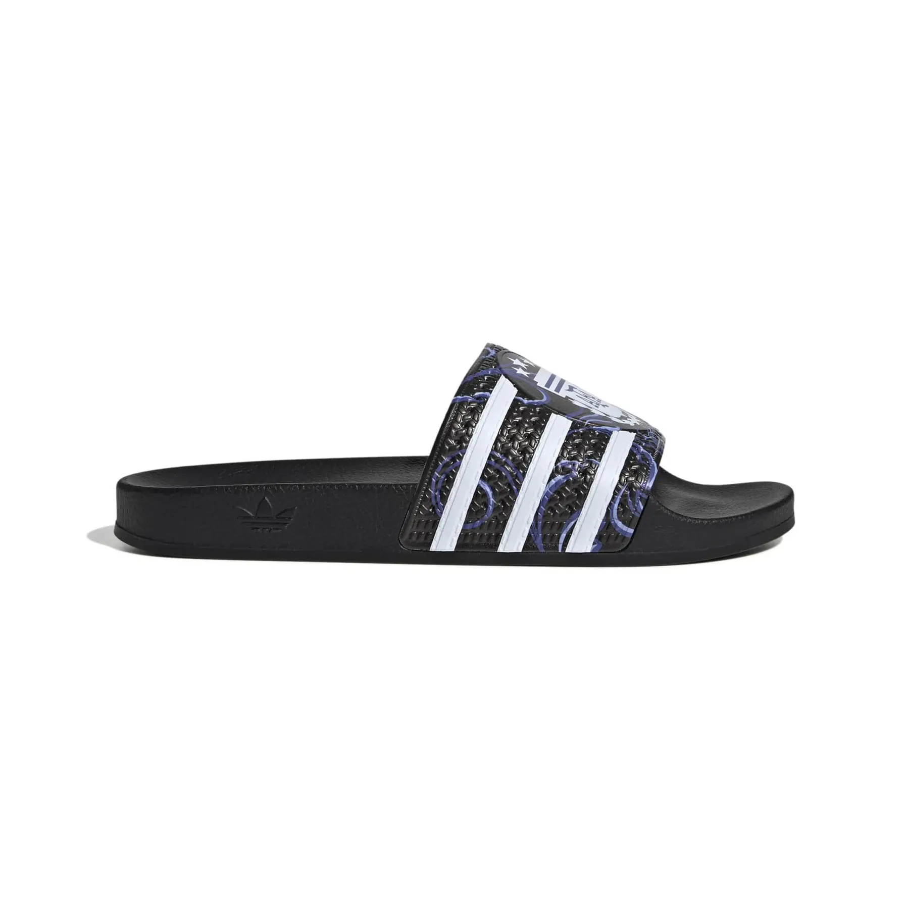 Adidas Claquettes Trefoil, Noir, Taille 38