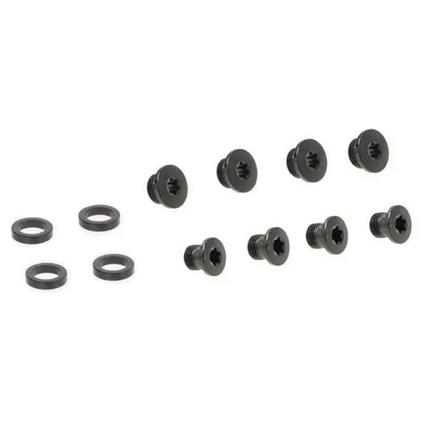 Set mit 8 Schrauben + 4 Tretlager-Abstandshaltern Campagnolo Chorus