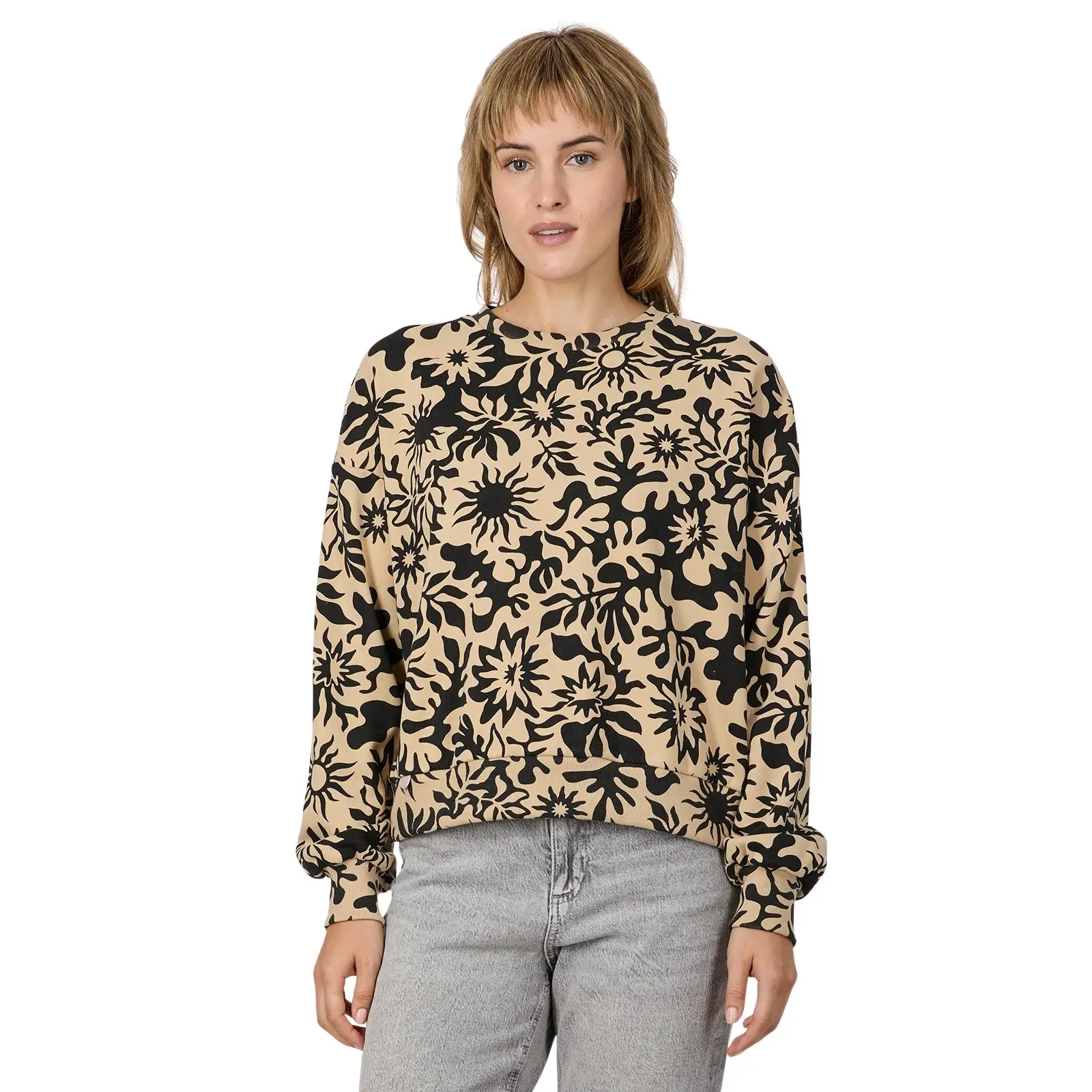 Sweatshirt Damen Ragwear Swuss Print