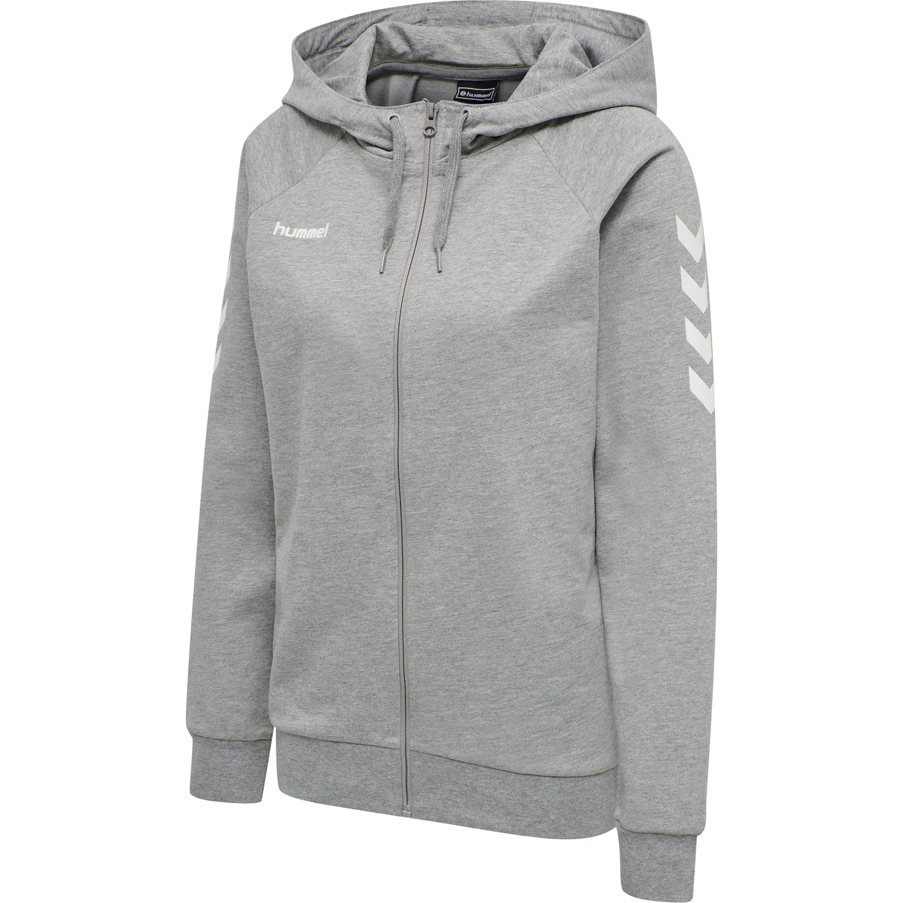 Damen Kapuzenjacke mit Reißverschluss Hummel hmlGO cotton