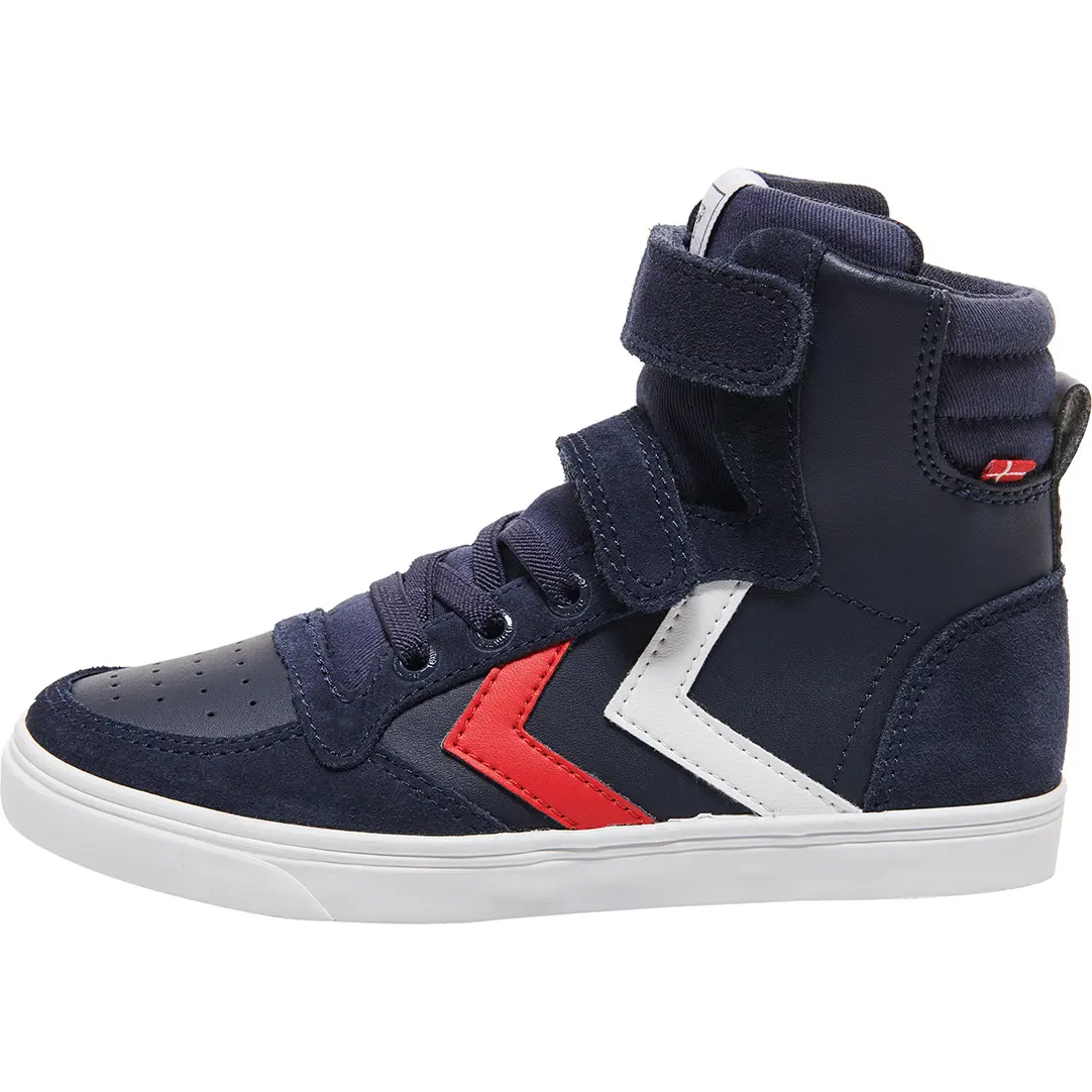 Baskets enfant Hummel slimmer stadil leather high