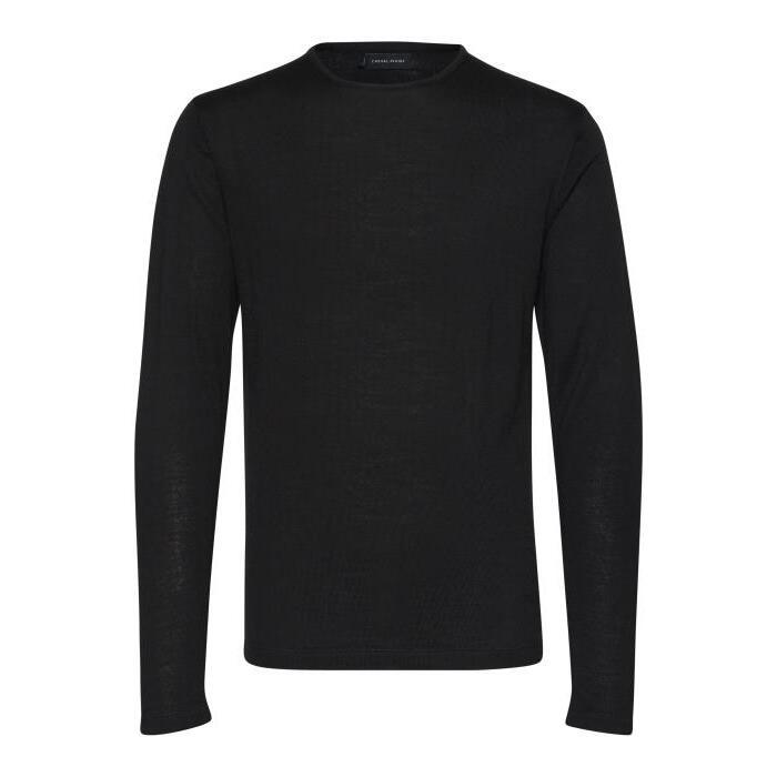 5713342370490 - Strickpullover mit Rundhalsausschnitt Casual Friday kent merino