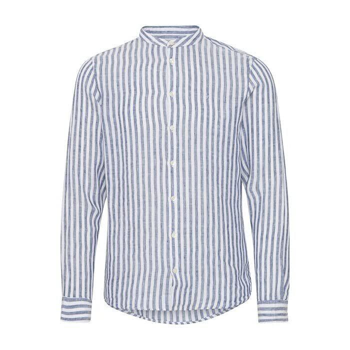 5715298819276 - Slim Fit Freizeithemd aus Leinen Modell Anton