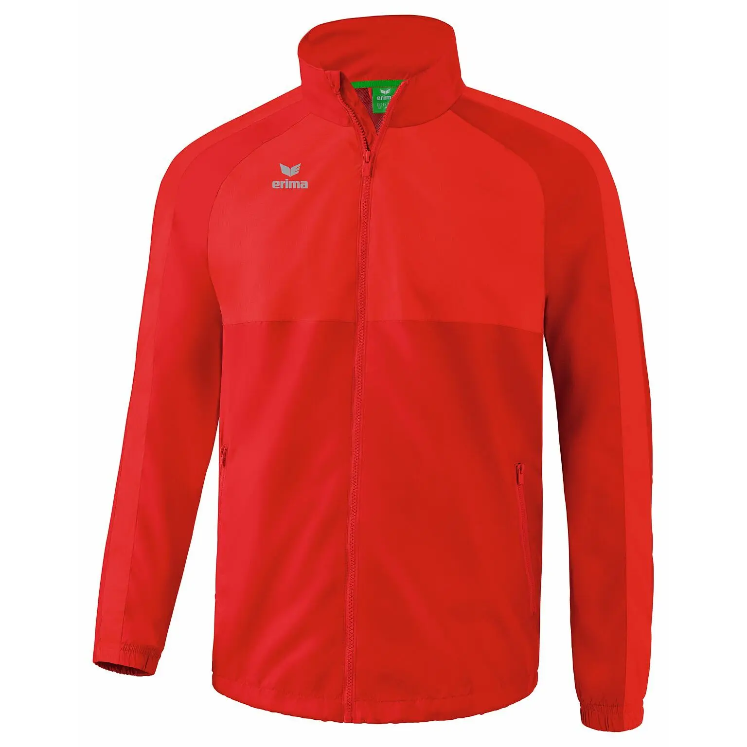 erima Homme Veste imperméable Team, Rouge, Taille L