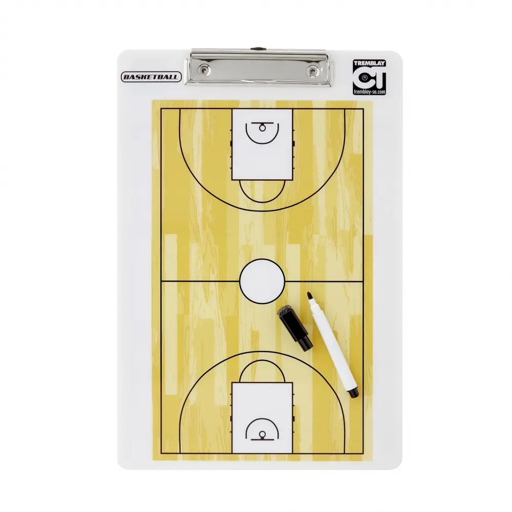 Trainingsplakette beidseitig Basketball tremblay