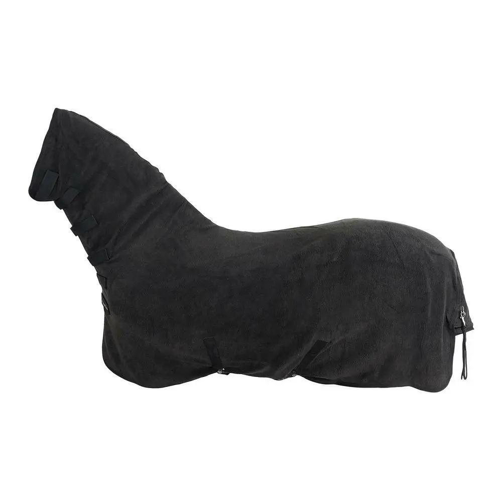 Back On Track Noir Supreme Fleece Blanket With Neck