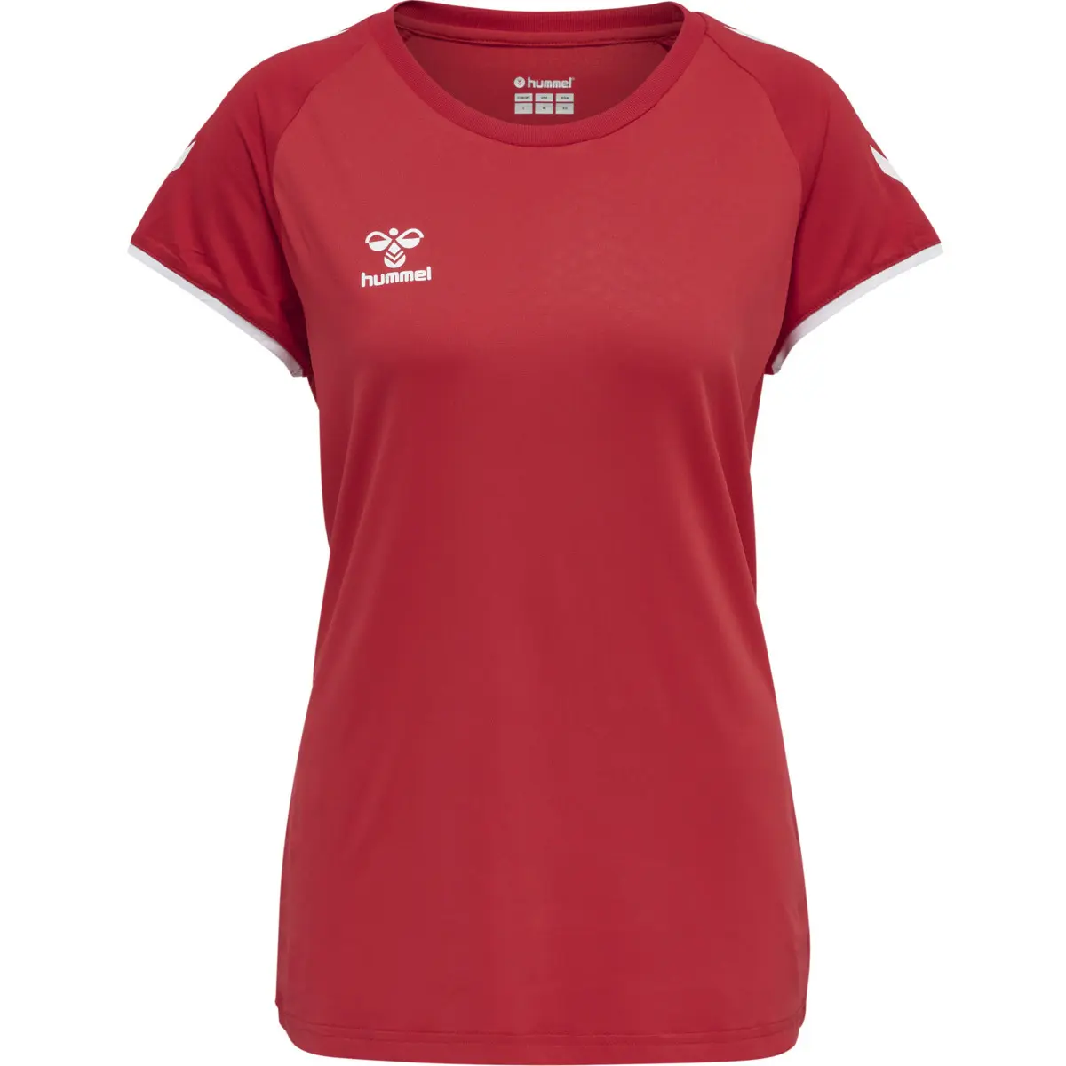 Hummel Hmltaylor T-Shirt Donna In Poliestere Riciclato – Elasticizzata, Girocollo, Retro Lungo - 2