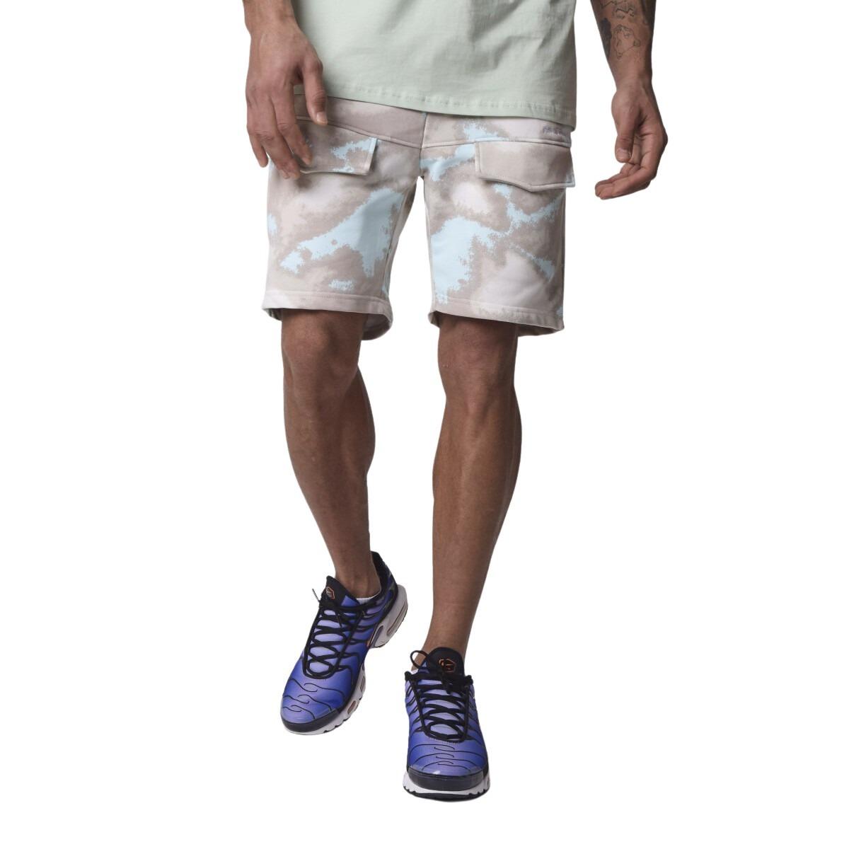 Pantaloncini mimetici astratti