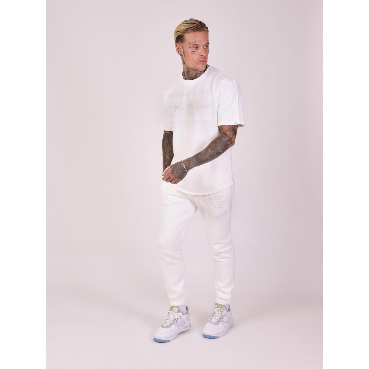 3665957103470 - Pantalon de jogging logo embossage relief Project X Paris