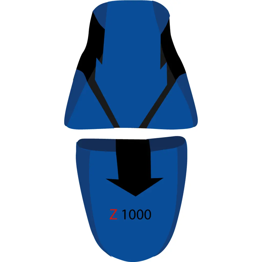 Motorrad-Sattelbezug Bagster z 1000