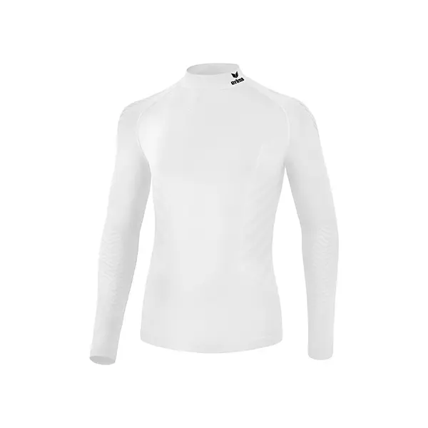 Langärmeliges Kompressionsshirt mit hohem Halsausschnitt Athletic - Blanc - male - Size: 2XL