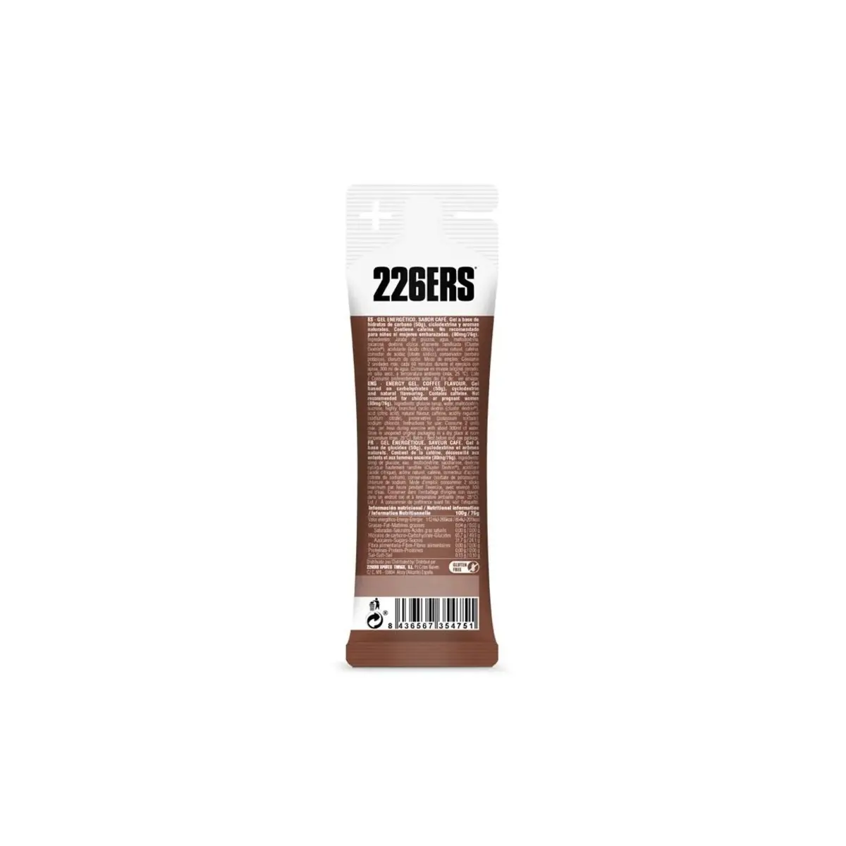 Fructose Energiegel 226ERS Speculoos (x8)