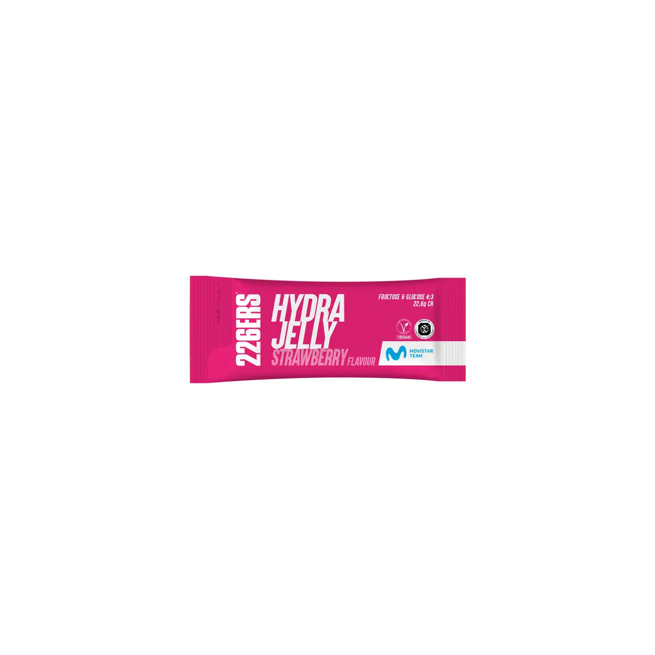Velo Store - UK Strawberry energy gel bars 226ERS Hydrajelly Sodium | Extra 10% off with Subscription, Postage £16.79 to UK Fedex.