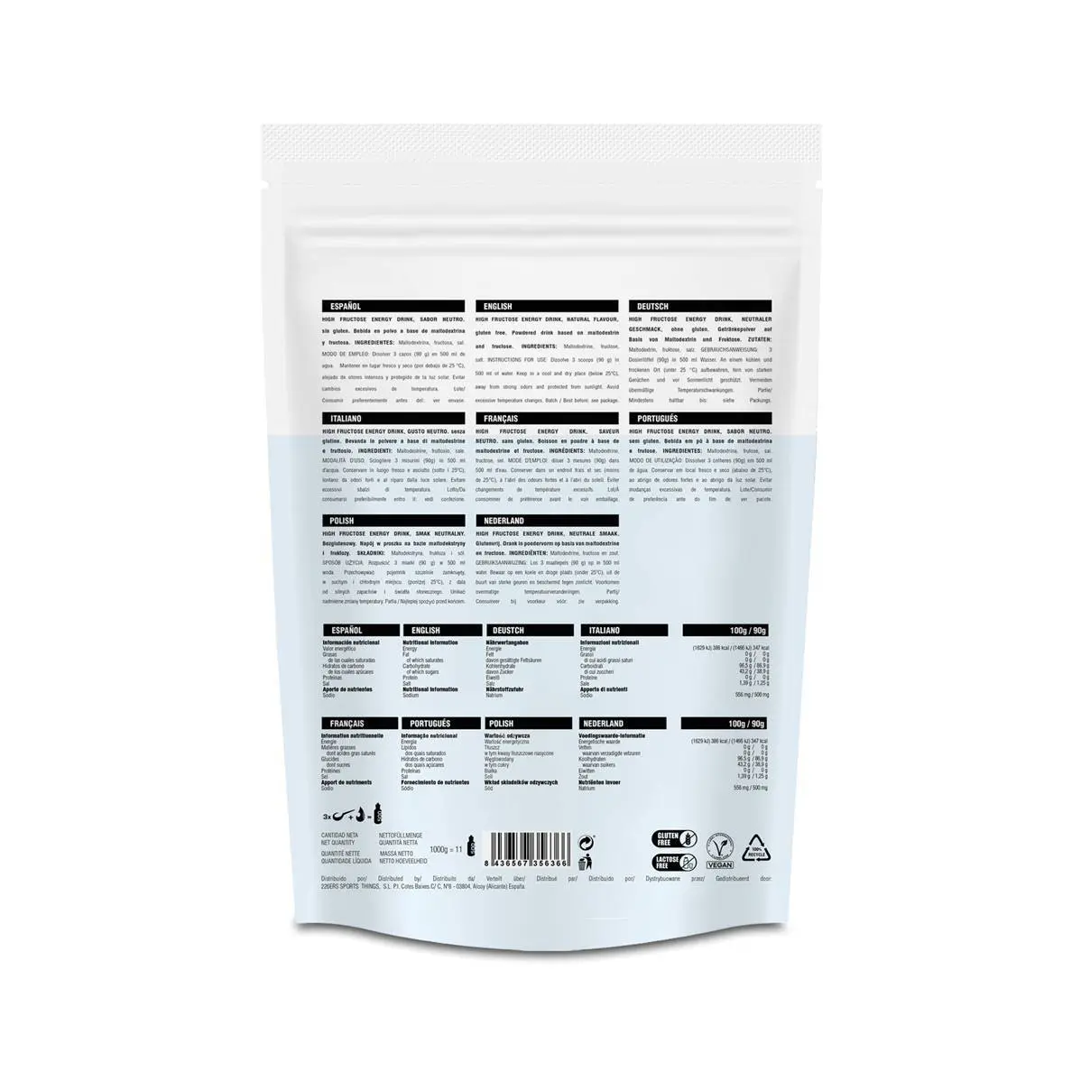 Bevanda Energetica 226ERS High Fructose