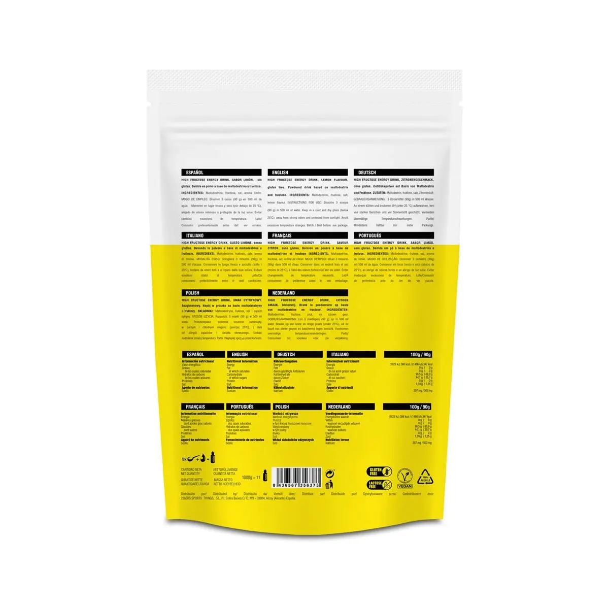 Bevanda Energetica 226ERS High Fructose