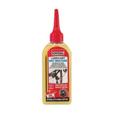 Velo Store - UK Oil can for chains - humid climate Soudal 100 Ml | Extra 10% off with Subscription, Postage £16.79 to UK Fedex.