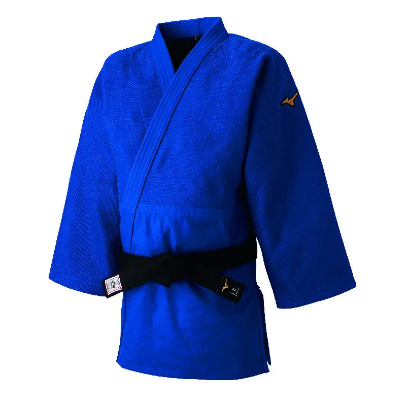 Giacca kimono slim fit judo Mizuno IJF CN