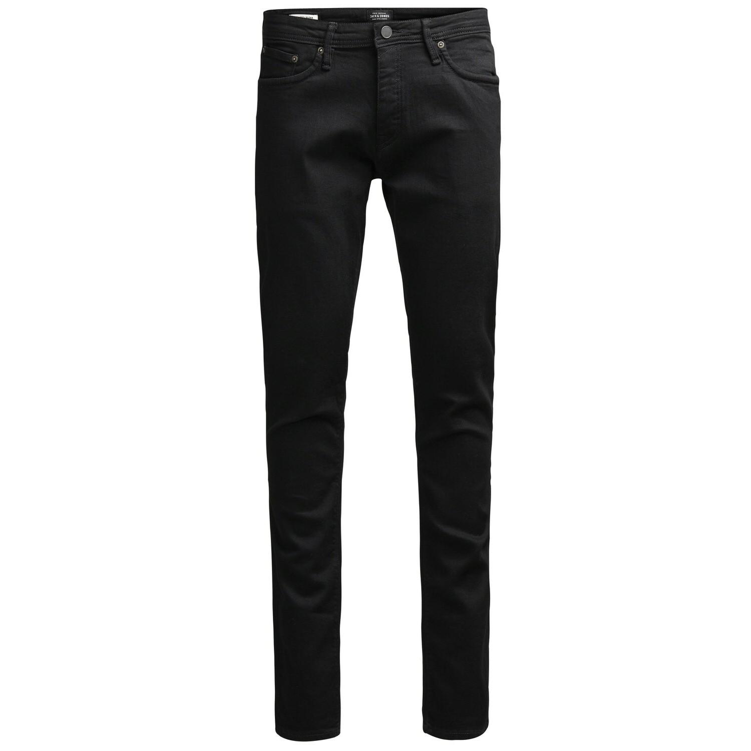 5713232323612 - JACK & JONES Slim-Fit Jeans JJIGLENN JJFELIX GE 046 50SPS Black Denim Unifarben Schwarz - Gr 30 x 30 5713232323612 - JACK & JONES Slim-Fit Jeans JJIGLENN JJFELIX GE 046 50SPS Black Denim Unifarben Schwarz - Gr 30 x 30