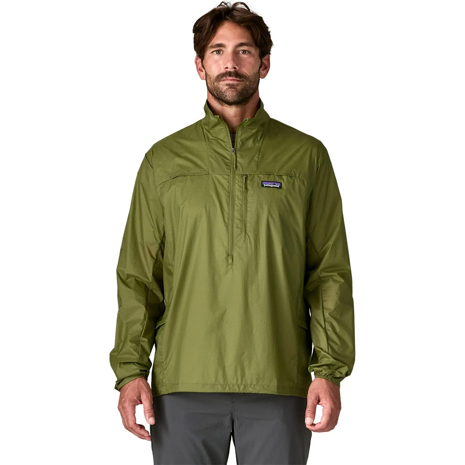 Veste imperméable 1/2 zip Patagonia Houdini Stash