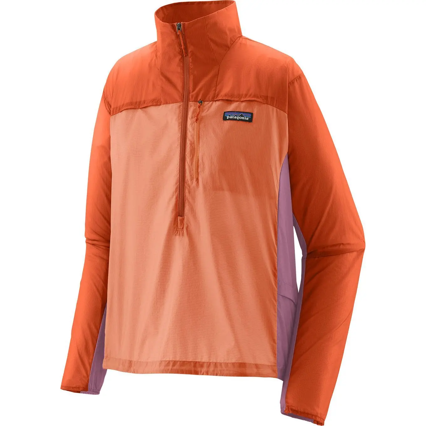 Windbreaker 1/2 Zip Damen Patagonia Houdini Stash