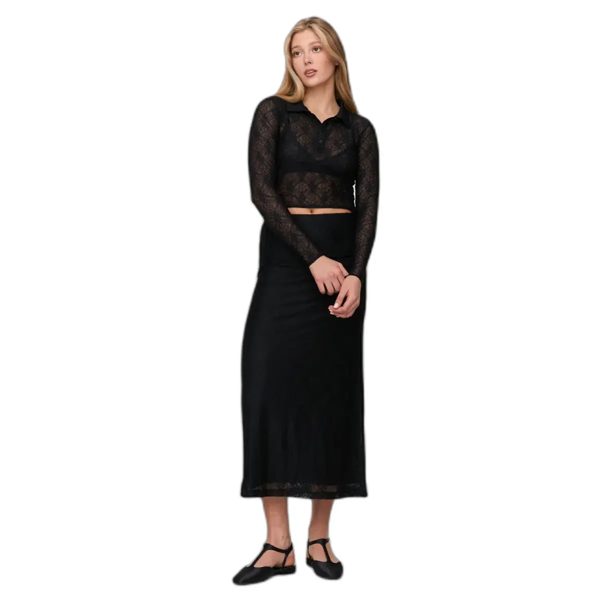 Women's lace blouse 24 Colours