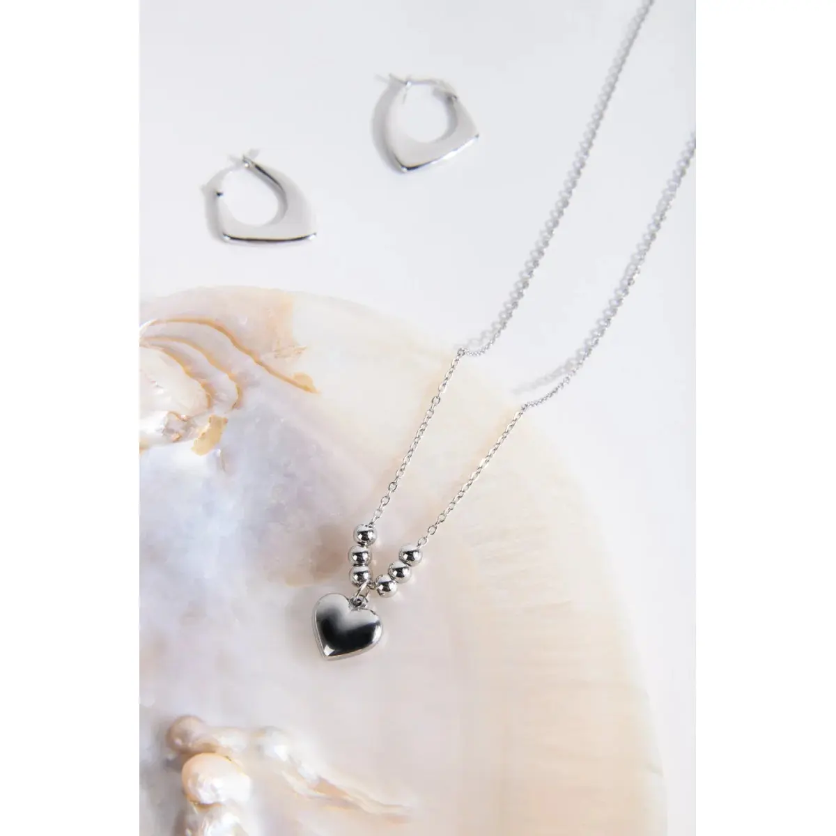 Heart Pendant Necklace for Women 24 Colours