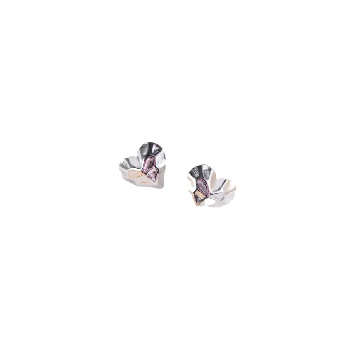 Heart Stud Earrings for Women 24 Colours