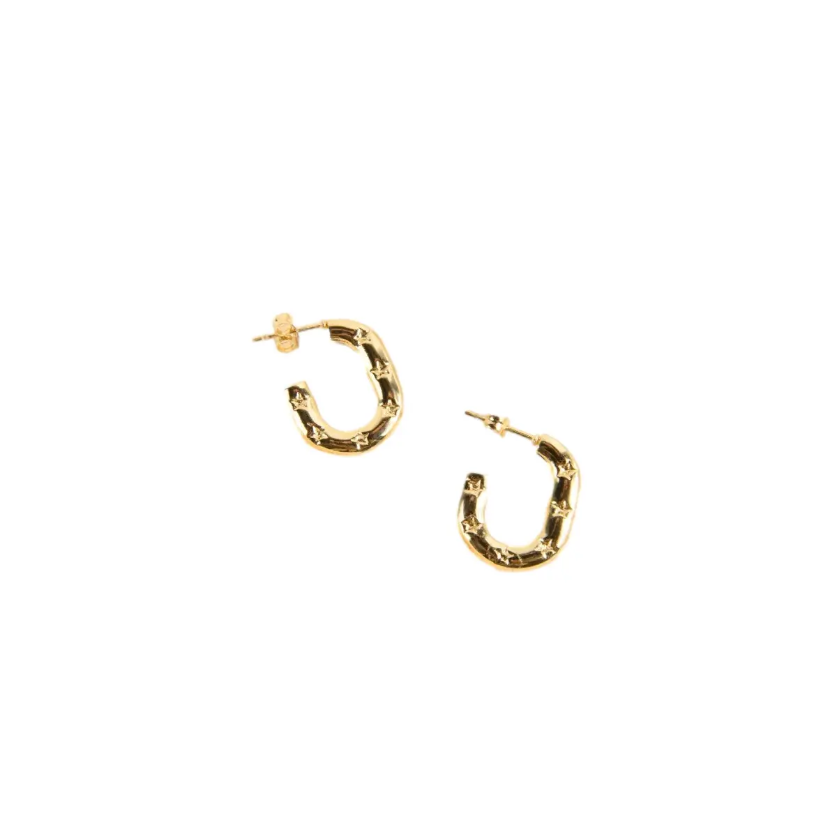Textured Hoop Earrings Women 24 Colours