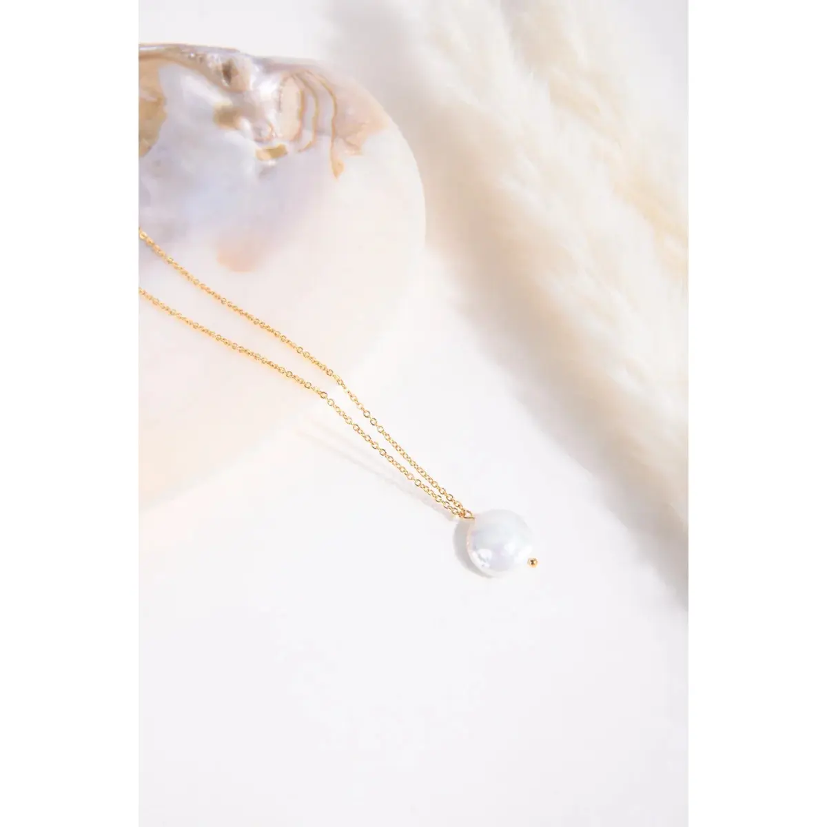 Women's Pearl Pendant Necklace 24 Colours