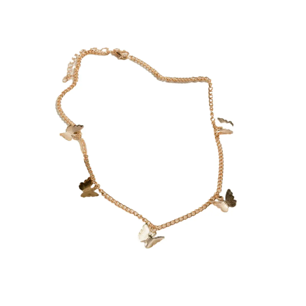 Butterfly Motif Necklace Women 24 Colours