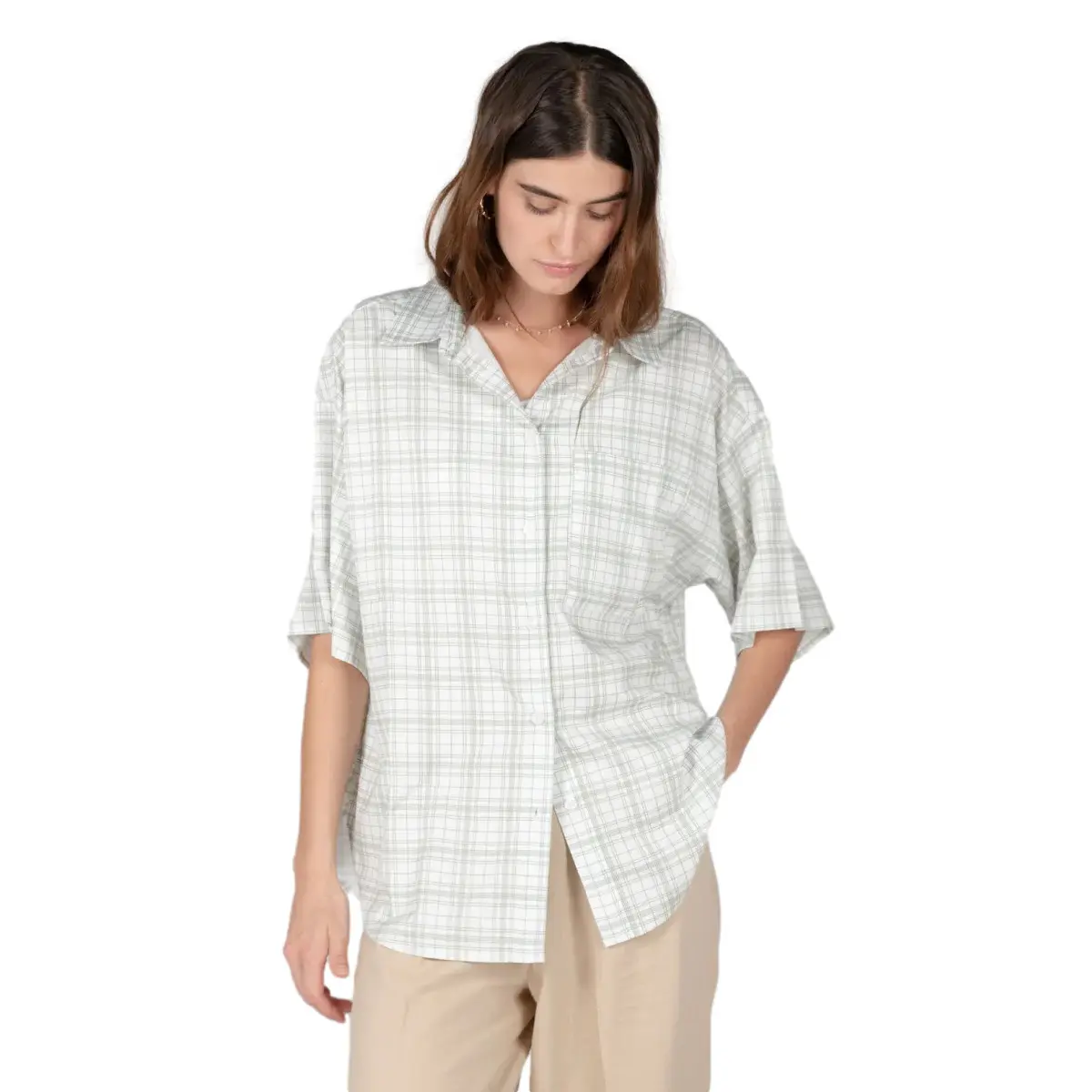 24 Colours Women's Beige Blouse