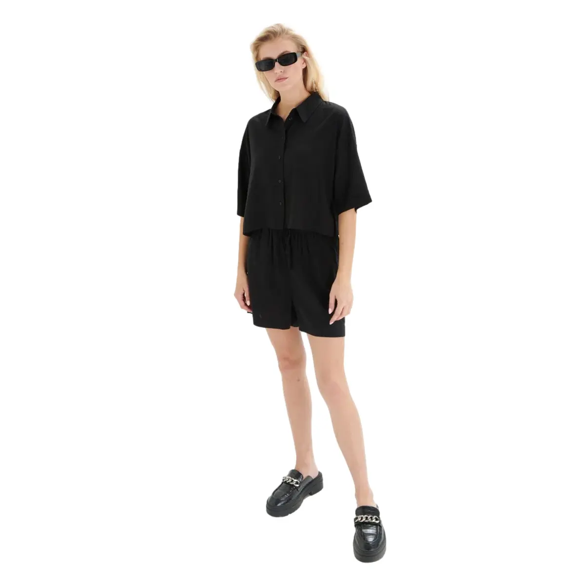 Long Women's Blouse 24 Colours