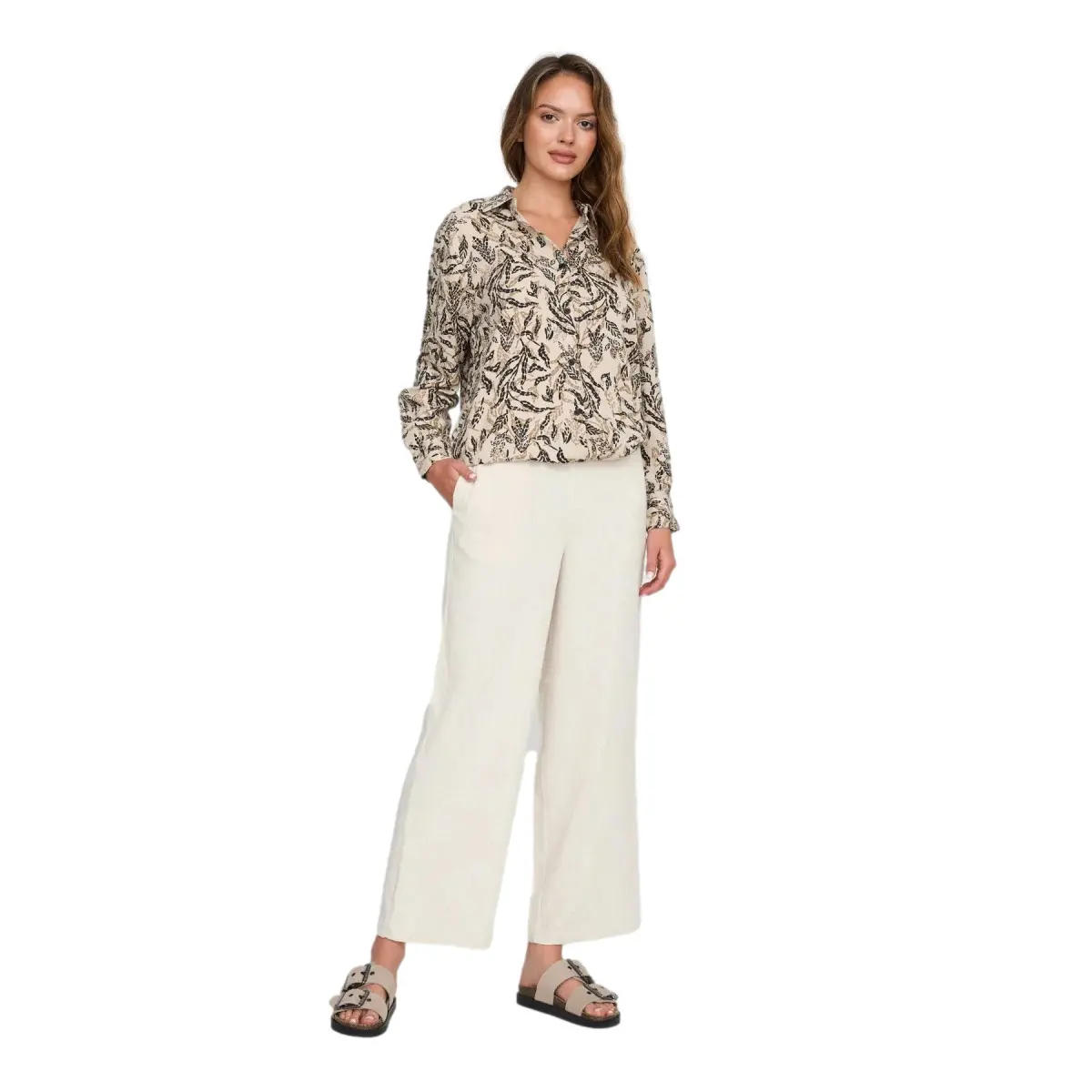 Women's Viscose and Linen Shirt 24 Colours