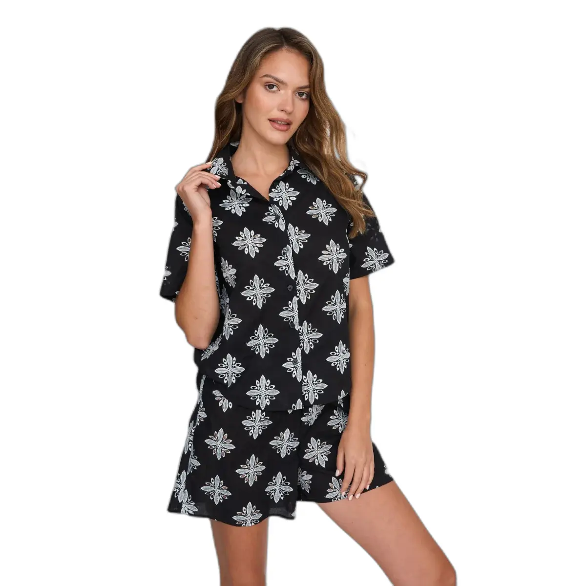 Image of Damenbluse mit Muster 24 Colours