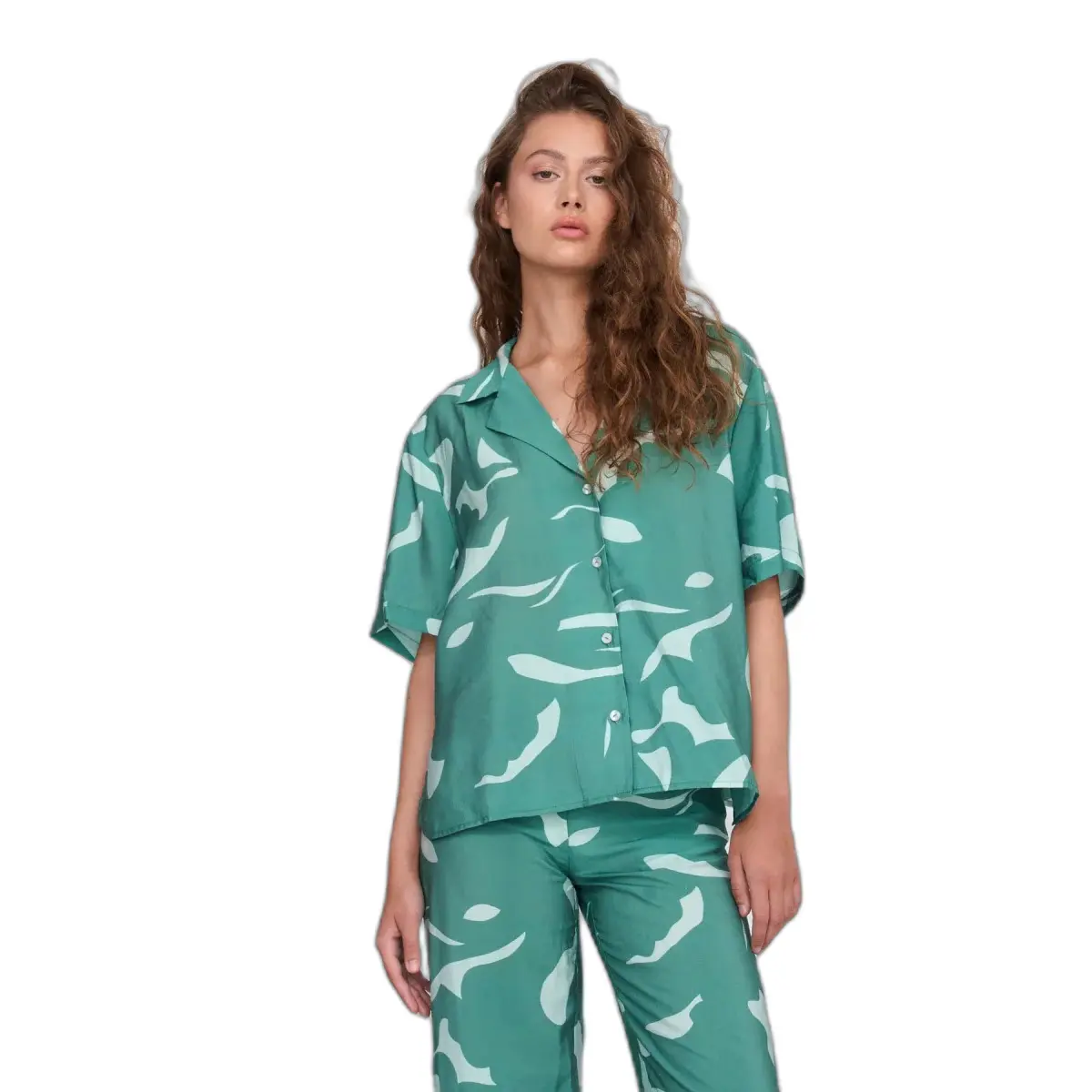 Floral Print Women's Shirt 24 Colours