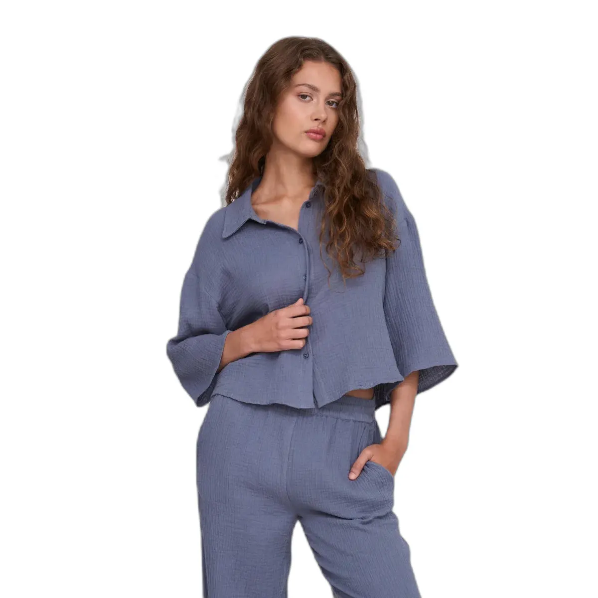 Women's ruffled shirt 24 Colours
