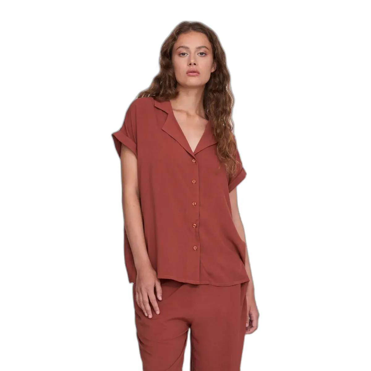 Kurzarmhemd, Damen 24 Colours