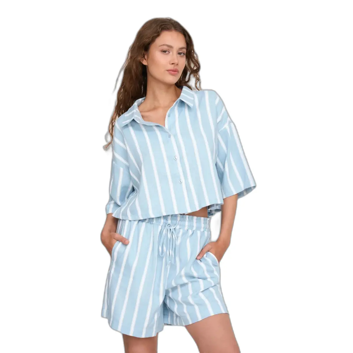 Striped women's shirt 24 Colours