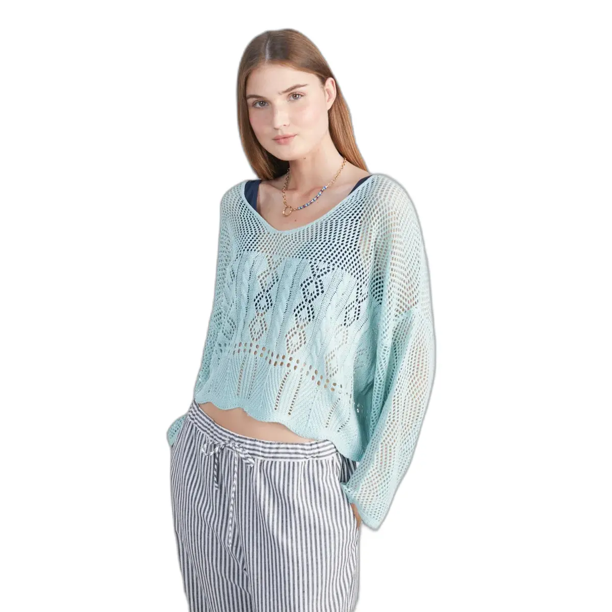 Image of V-Ausschnitt Pulli für Damen 24 Colours