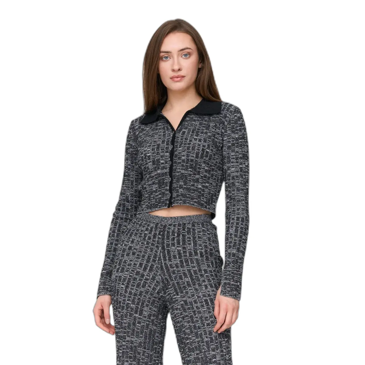 Image of Melange Cardigan Damen 24 Colours